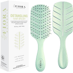Eco-Friendly Detangling Hair Brush Image